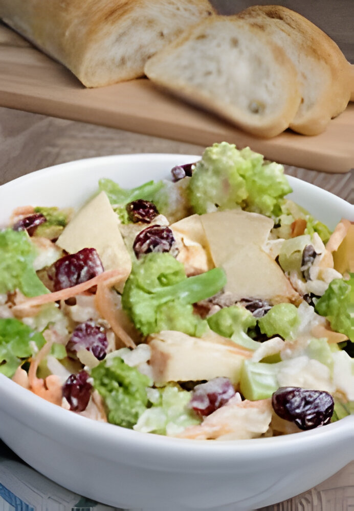 Creamy Broccoli Apple Salad