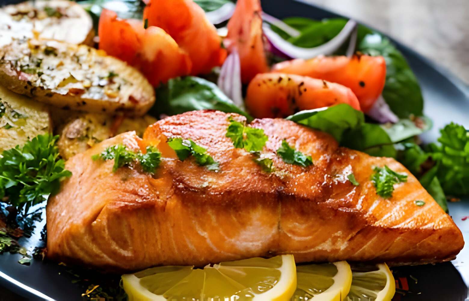 Greek salmon recipe