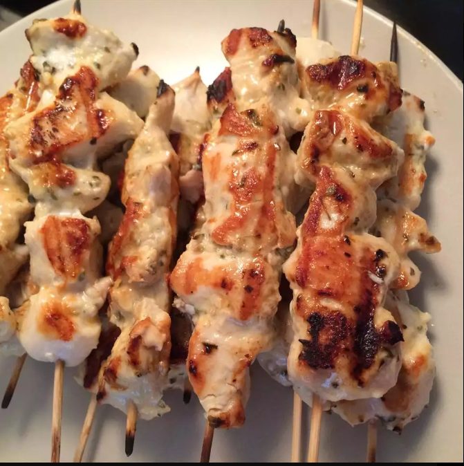 Chicken Souvlaki Skewers